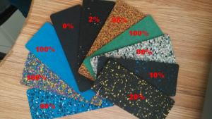 China EPDM rubber flooring sheet for gym on sale