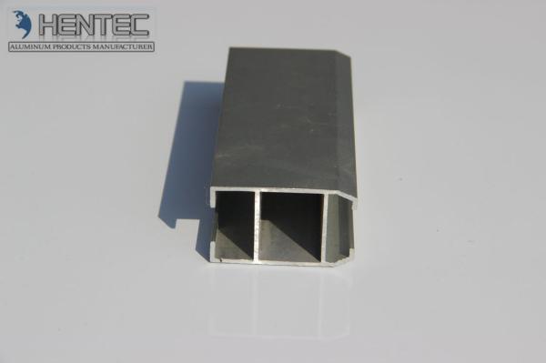 Quality Greenhouse 6061 Aluminum Profile Black Anodized Milling Drilling for sale