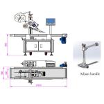 Provided Video Outgoing-Inspection Automatic Label Applicator Machine for