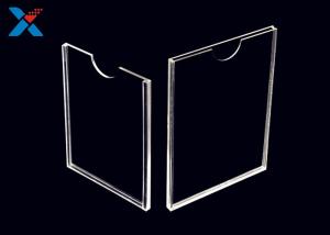 Buy cheap Vertical Plastic Double Sided Sign Holder , Acrylic Holder Stand 8.5&quot; X 11&quot; product