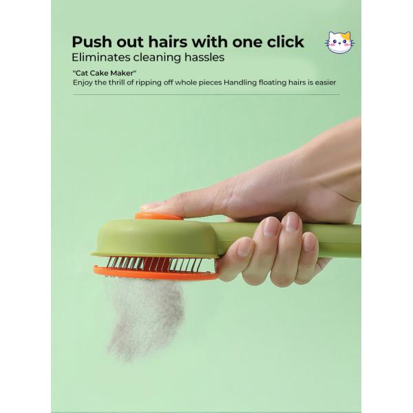 New Pet Hair Cleaner Brush Grooming Steel Needle Comb Brush For Dogs And Cats