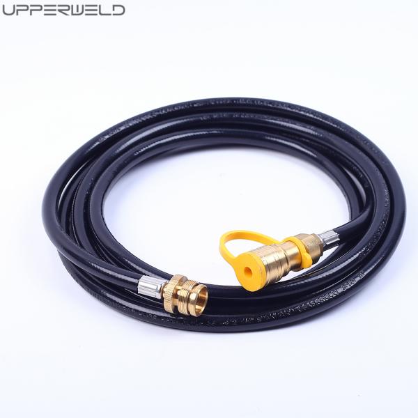 12feet 24 Feet Natural Rubber Gas Welding Lpg Hose with 3/8inch Quick Connect/Disconnect for Grill