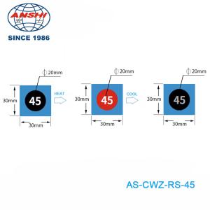 Buy cheap Temperature Monitoring Labels Reversible Color Changing Label For Environmental Resistance Humidity And Chemical Resistant product