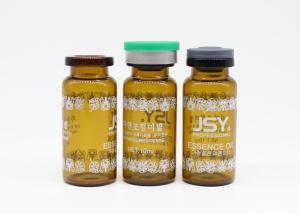 China Cosmetic 1-50ml Vial Glass Bottle Customized Size With Printing /Hot Stamping on sale