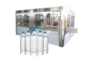 China Automatic Rotary PET Bottle Mineral Pure Water Filling Machine 500ml  For Bottling Plant on sale