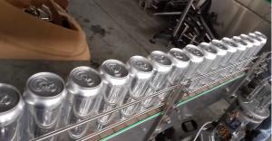 AISI 304 2000 CPH Juice Filling And Sealing Machine 16 Oz Canning Machine