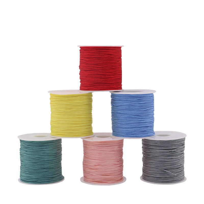 80m or Customized Length Chinese Knot Macrame Cord for Beading and Making Material