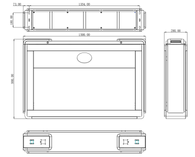 Bi Directional Speed Gate Turnstile