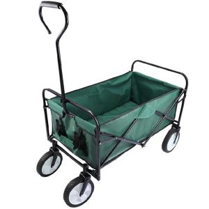 China 600D Oxford Cloth Beach Folding Wagon Cart Solid Steel Collapsible on sale