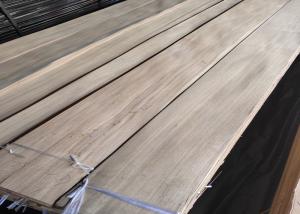 China Ash Wood Sliced Brown Veneer MDF Sheets 3500mm Size Crown Cut on sale