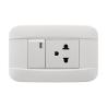 Buy cheap White Electric Switch Socket VT SERIES ABS Materia With Copper Parts And Silver from wholesalers