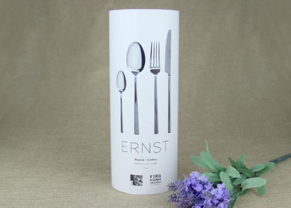 Quality PP Lip Paper Cans Packaging White OEM Printing For Tableware Container for sale