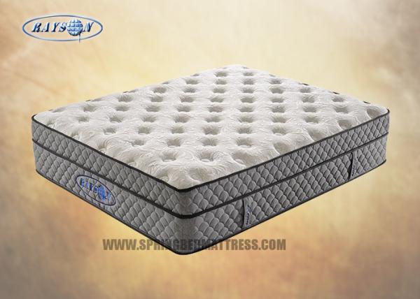 Quality Comfortable Euro Top Compressed Mattress with Dual Layers Bonnell Spring for sale