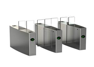 Buy cheap Automated motorized Access Control Turnstiles for pedestrian Biometric fingerprint attendance product