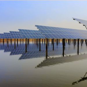 Steel PV Ground Mounting Systems For Fish Farming And Power Generation