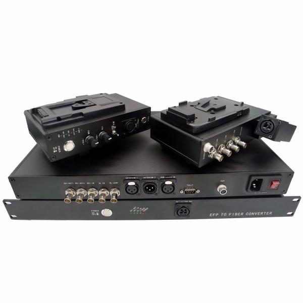 4ch Center Communication Optical Fiber Camera System Unit For ENG SNG EFP