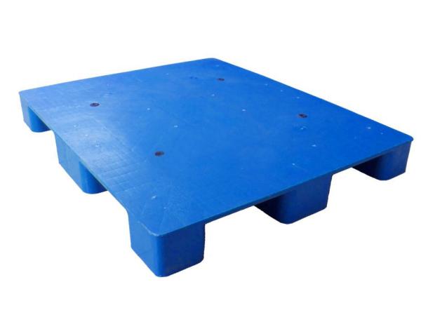 Quality DJK1311 Single-sided Flat HDPE Plastic Pallet for sale