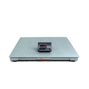 China 500kg Floor Weighing Scale Pallet , Electronic Floor Scale Movable With Printer on sale