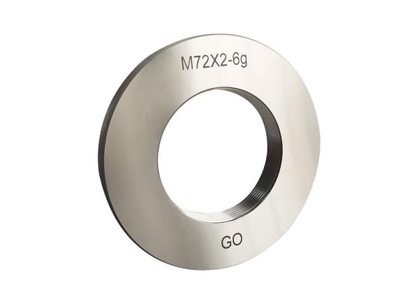 Quality M72.0 GO Type Thread Ring Gauge Metrology Tools Used For Checking Thread On Screws Bolts for sale