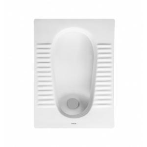 China Sanitary Ware Toilet Squatting Pan , ARROW ALD507CE Ceramic Squat Toilet on sale