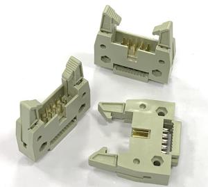 Buy cheap PBT 2.54mm IDC Box Header Connector PCB Shrouded Connectors 3.0Amp product