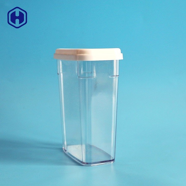 Trapezoidal Food Packaging Disposable Plastic Box Portable Non Spill