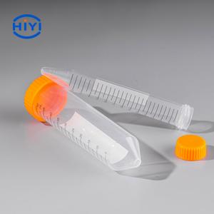 China Conical Polypropylene Centrifuge Tubes 15ml 50ml Sterile With Plug Seal Cap on sale