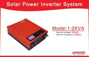 China High Frequency Solar Power Inverters / 40A PWM Solar Based Inverter with 1KVA ~2KVA Capacity on sale