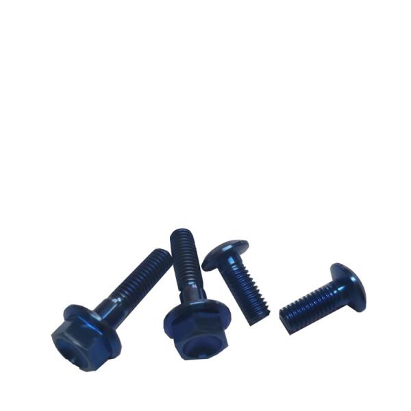 DIN Standard M2 to M72 Hex Flange Bolt With Grade A2-70 A4-80 in Zinc Plated HDG for Corrosion Resistance and Durability