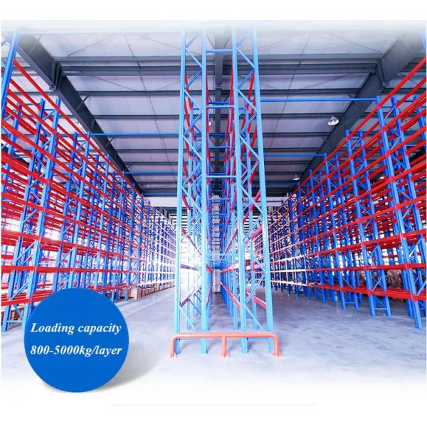 Q235B Heavy Duty Metal Shelving 1500kg 2000kg 3000kg Industrial Pallet Rack