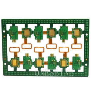 Buy cheap Hdi Rigid Flex Pcb 6 Layer PI FPC With ENIG Surface Manufacturing Process product