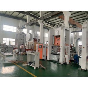80Ton Fully Automatic Aluminium Foil Container Making Machine 5 Cavities