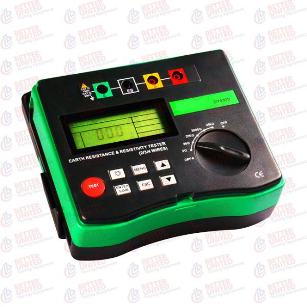 Quality Digital Four Wire Soil Resistivity Tester Automatic Soil Testing Equipment for sale