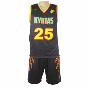 China Fashion Youth Basketball Jerseys , Sublimated Reversible Basketball Uniforms on sale