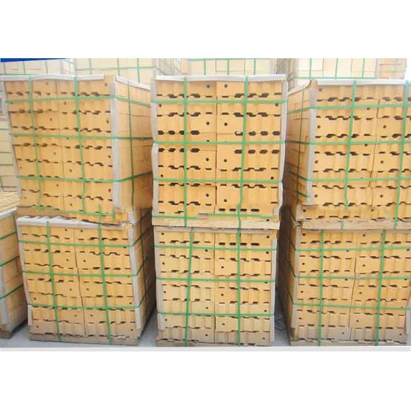 Anchor Rotary Kiln Refractory Material Lining Good Thermal Stability Yellow Color