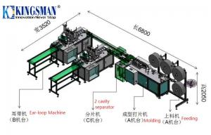 Buy cheap Fully Automatic Mask Machine , Face Mask Maker Equipment High Production product