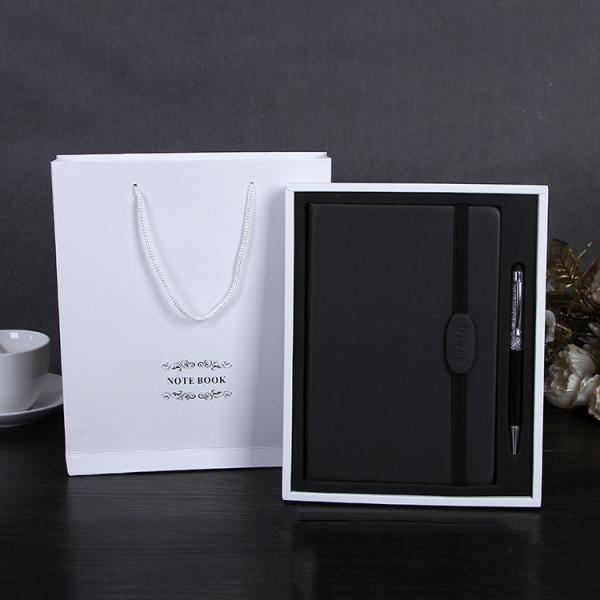 Quality OEM B5 Hardcover Notebook Printing , Business Notebook And Pen Gift Set for sale