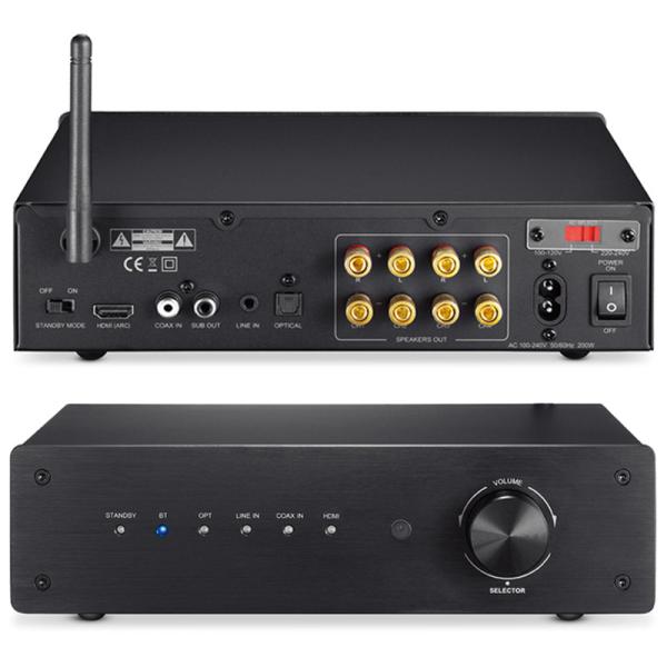 Quality HiFi Class D Wireless Audio Amplifier Multi Channel Home Digital Digital Amplifier TPA3116 for sale