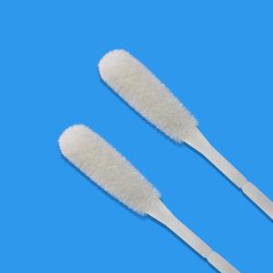 Buccal Nylon Flocked Swab Specimen Collection Swab With Frosted Handle End