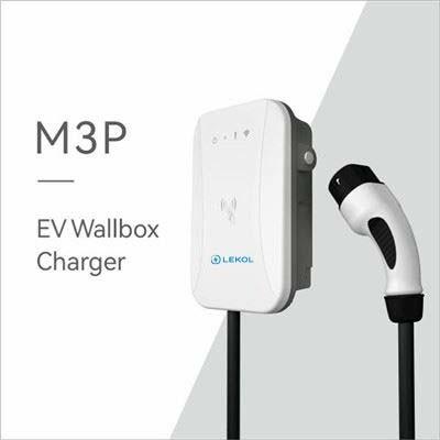 Quality Type2 Electric Vehicle Wall Mounted EV Charger With Socket for sale