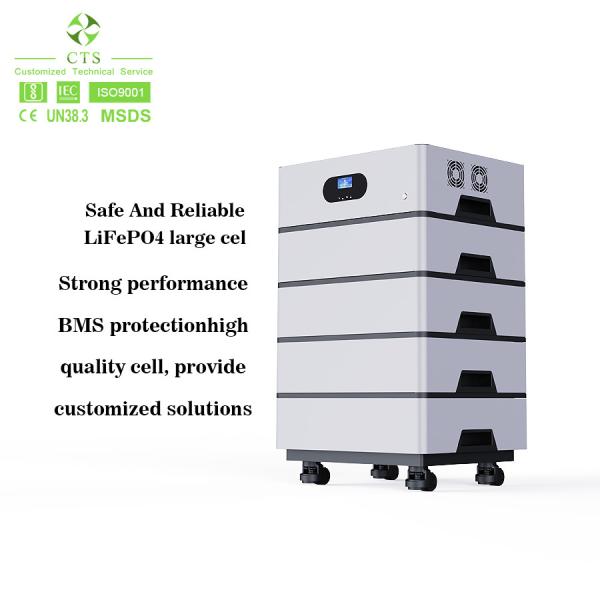 Quality Cts household battery backup system 48v 100ah lithium battery with inverter for sale