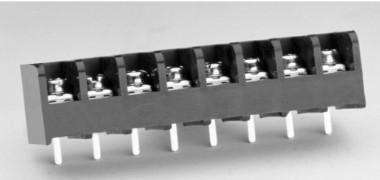 Quality 2-30P Black Barrier Terminal Blocks With Copper Blocks Barrier RDHB8500 for sale