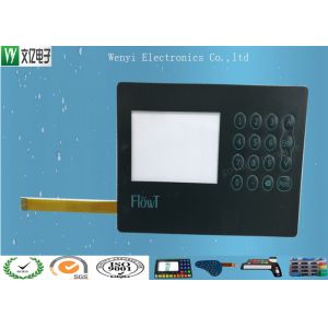 Buy cheap Illuminated Waterproof Membrane Switch With Numerical Serial Number Digital Print product