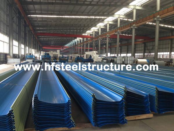 Quality Hot Dip Galvanized / Rolling Metal Roofing Sheets With Electric Welding for sale