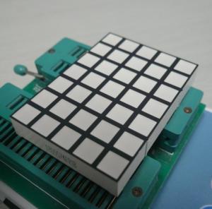 Buy cheap Square Dot Matrix Led Display , 5x7 Dot Matrix LED Running Display product
