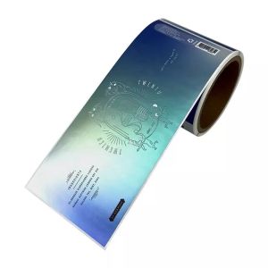 Art Paper Perlized Film Wine Label Sticker Gloss Laminating