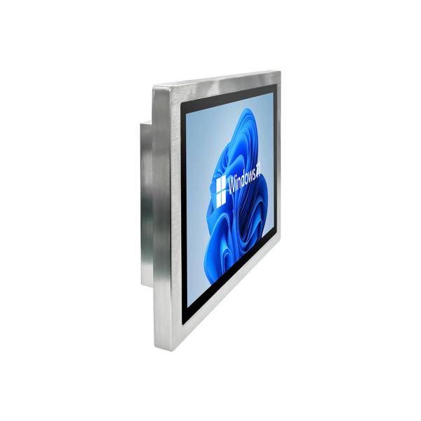 Quality 1280*1024 Resolution Stainless Steel Panel PC with 128G Hard Disk and Optional WIFI for sale