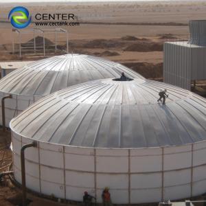China Glass - Fused - To - Steel Bolted Grain Storage Tank / Silos 30 Years Service Life on sale