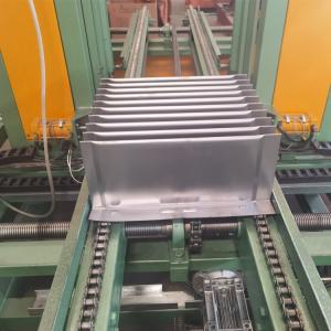 Automatic TIG Welding Corrugated Fin Forming Machine 3 - 4 Fins/Min