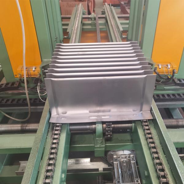 Quality Automatic TIG Welding Corrugated Fin Forming Machine 3 - 4 Fins/Min for sale